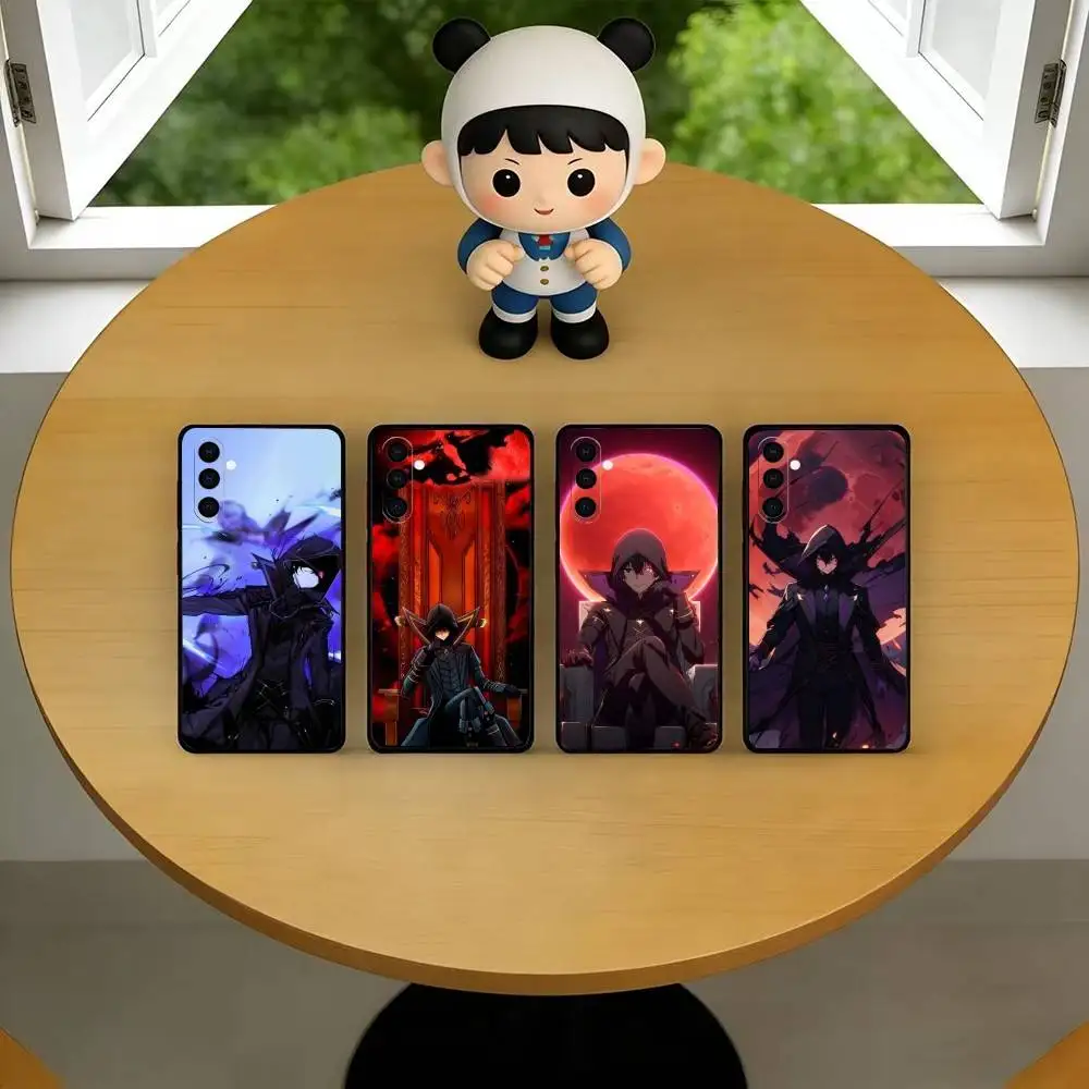 T-The E-Eminence In Shadow Phone Case Black Silicone Soft For Samsung Galaxy A73,A72,A71,A70,A53,A52,A51