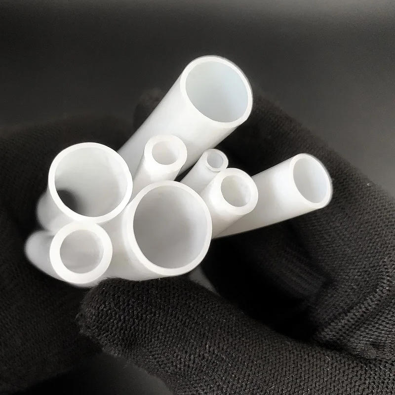 PTFE Tubing ID 1mm~14mm - Low Friction Non - Stick Surface High - Temperature Resistant up to 260°C Electrical Insulation Tubing