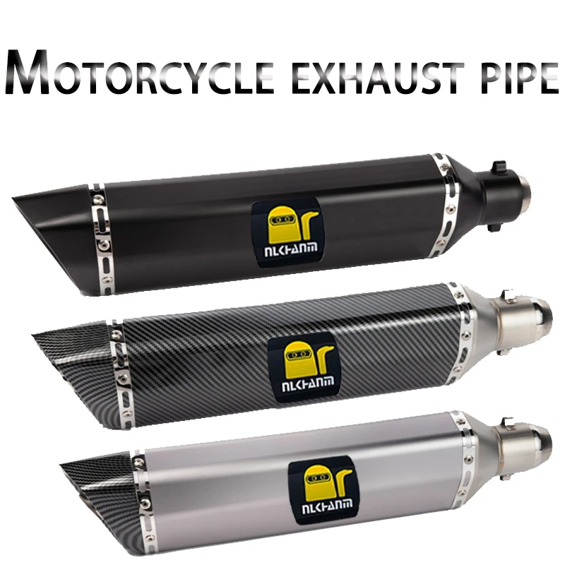 

Universal 470mm Motorcycle Exhaust Pipe Muffler Escape Moto DB Killer For YAMAHA SUZUKI KAWASAKI HONDA