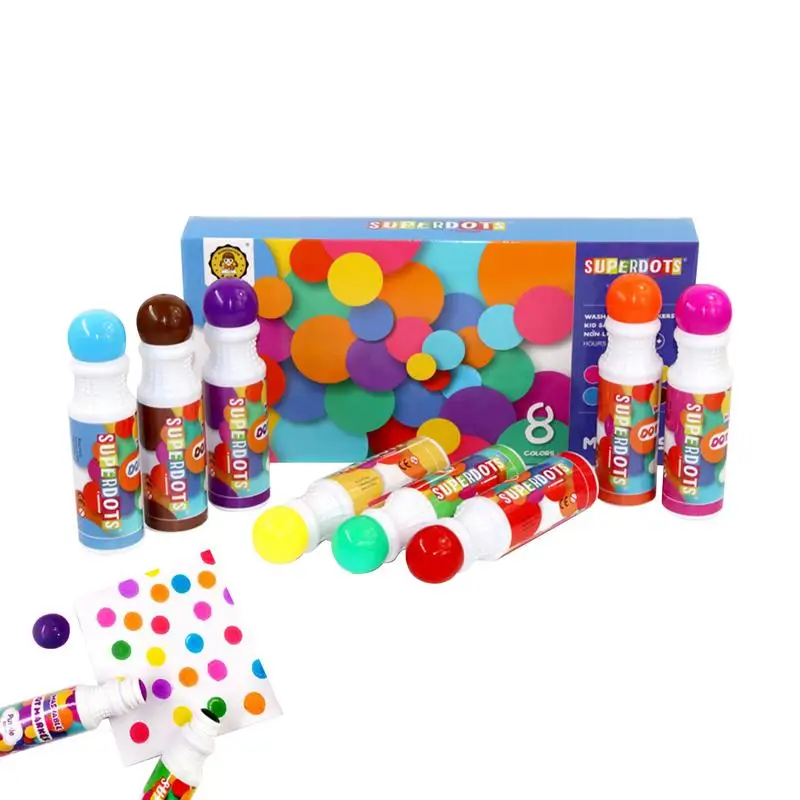 

Dot Markers Kit Art Paint Kit For Toddler Activities Washable Erasable Coloring Pens For Toddler Art Activities Regular Dot