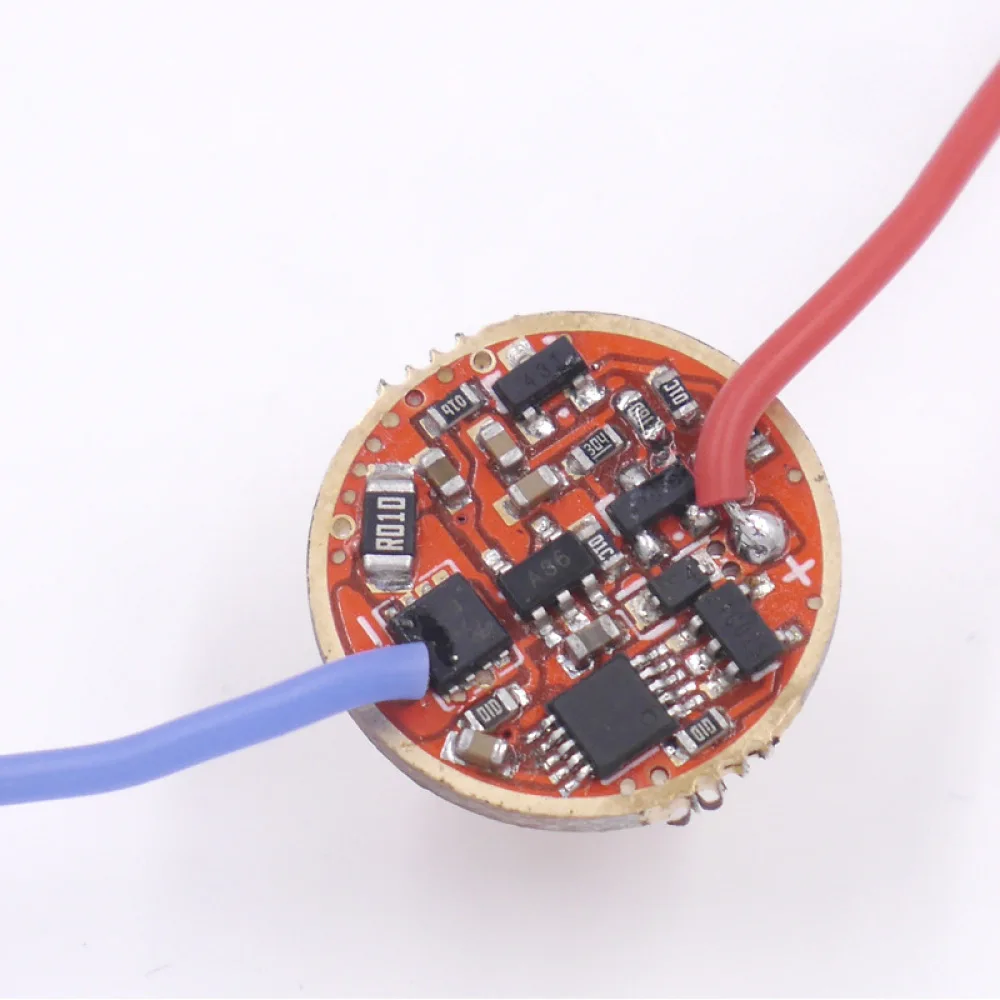 Replacement Circuit For Mantaray Torch 17mm Led Driver 5A Board Diy Modification Accessory Temperature Control