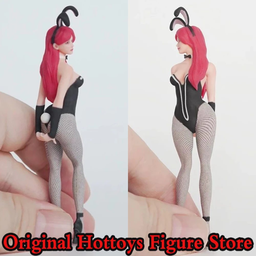 

In Stock 1/18 Scale Women Soldier Bunny Girl Mini Realistic Sculpture Full Set About 9.5cm Action Figure Model Doll Gifts