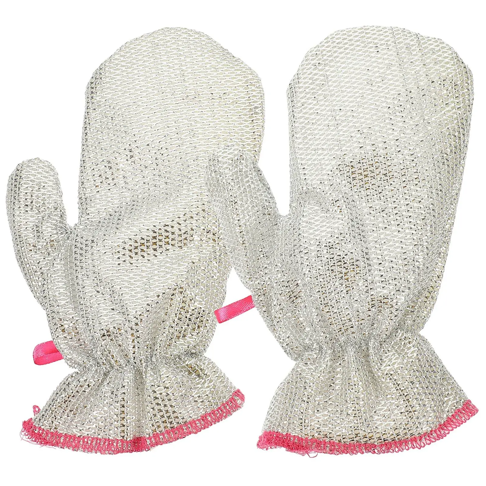 

Dishwashing Gloves Kitchen Rag Bamboo Fiber Cleaning Supplies Reusable Washable Medium Size Best Work Gloves for Washing Dishes