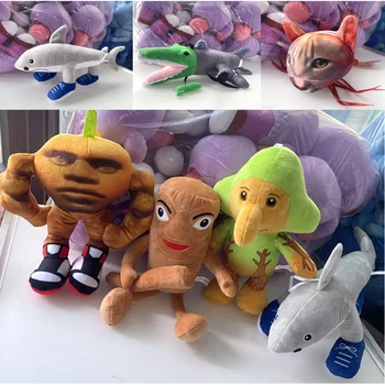 Italian Brainrot Tung Tung Sahur Plushie Plush Doll Tralalero Tralala Bombardino…