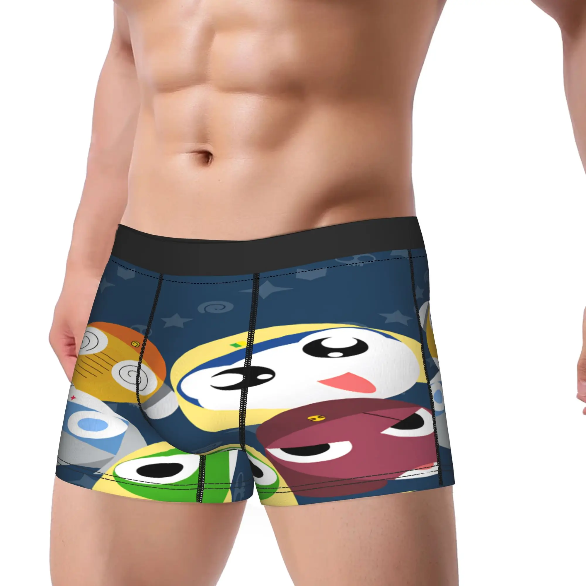 Keroros Gunsous Frog Underwear  Customs Boxershorts Trenky Men Panties Breathable Shorts Briefs Birthday Present