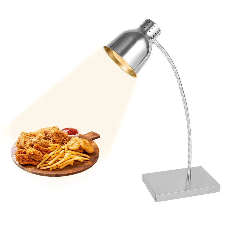 Hose insulation table Hotel buffet food insulation light Single head double head hose barbecue light