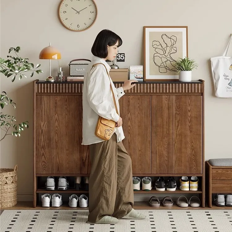 カスタマイズ可能な靴箱 家庭用玄関 室内壁掛け 玄関収納