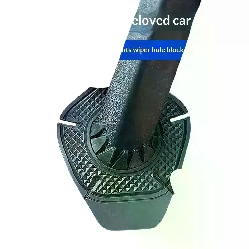 2PCS Silicone Car Windshield Wiper Hole Protector Anti Clog Design Easy Cleaning For Most Car Models Daily Care