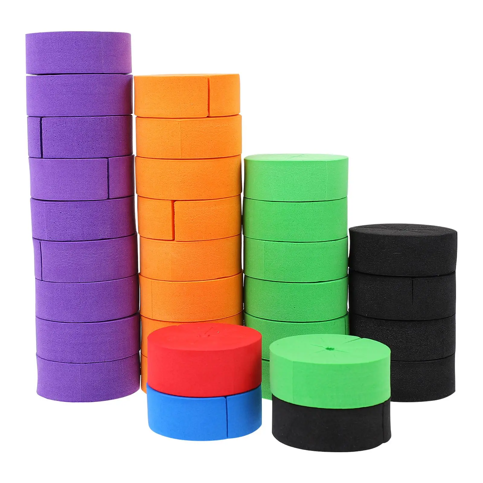 50pcs Hydroponic Soilless Cultivation Cross Hole Seedling Pots Fruit Tree Fixing Round Water Storage