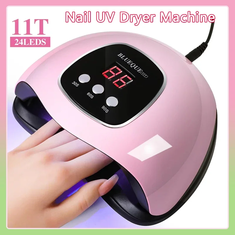 

Nail UV Dryer Machine Professional 24 LED UV Manicure Lamp Home Use Nail Lamp For Drying Polish Varnish With USB Cable
