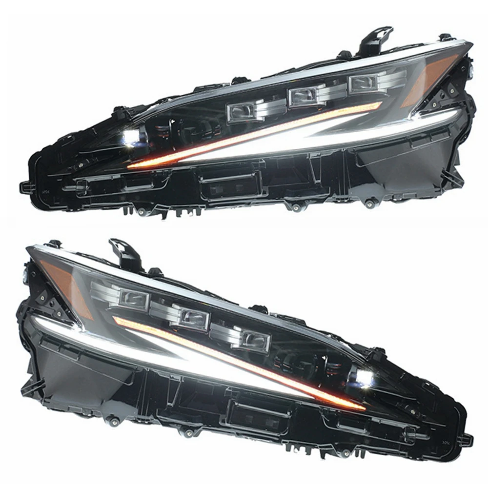 

ROLFES 2x For Lexus ES ES200 ES250 ES260 ES300h ES300 2018-2023 Headlight DRL Head Lamp LED Projector Automotive Assembly