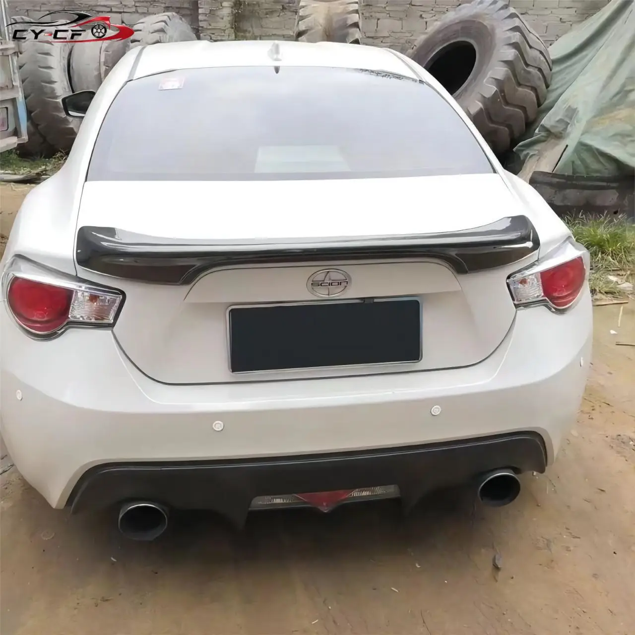 Carbon Fiber Surface Spoiler for Toyota GT86 ZN6 Subaru BRZ ZC6 2013-2019 Car Rear Ducktail Wing Trunk Decoration Accessorie