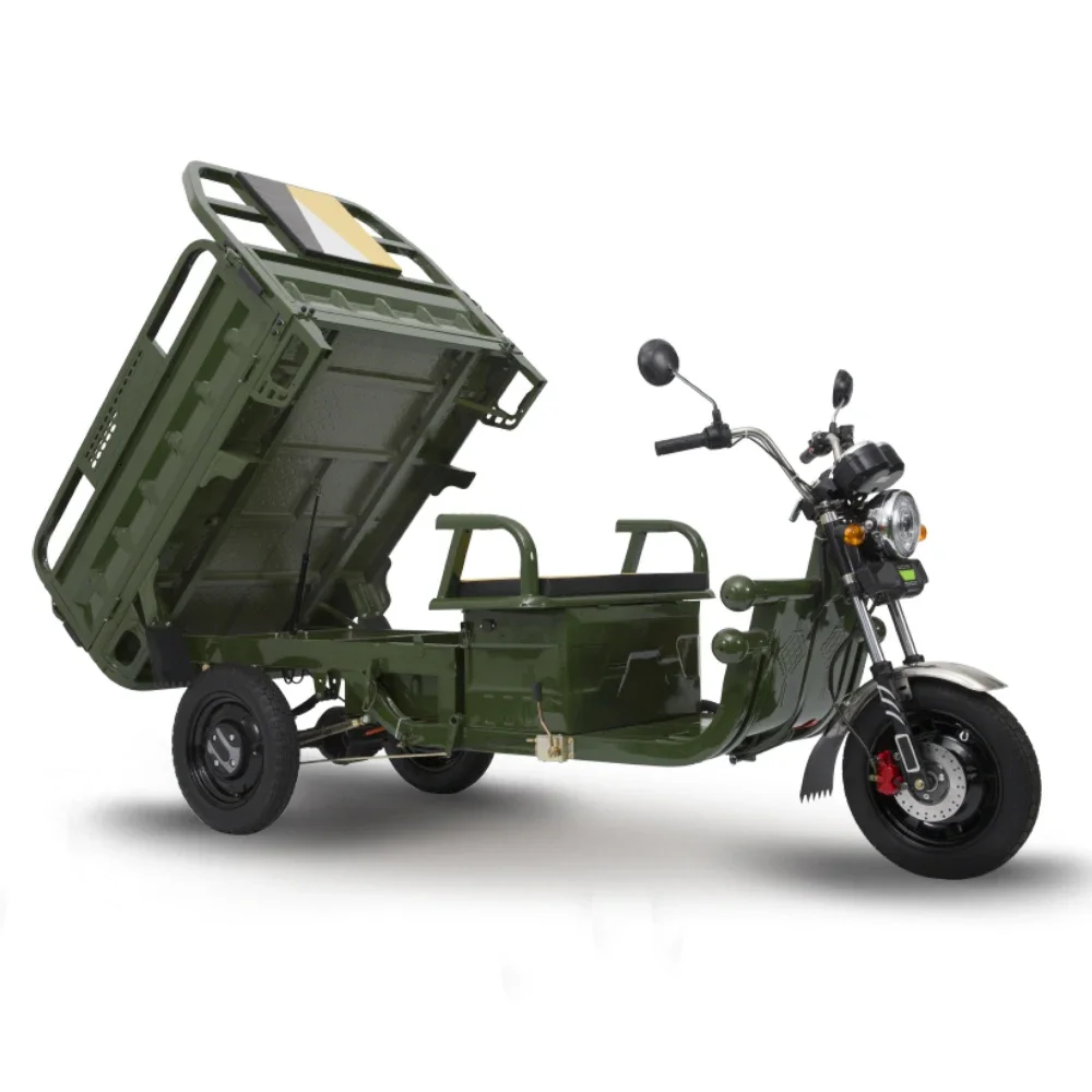

Electric Cargo Tricycle 3 Wheel Bike Trike Scooters For Family Farm