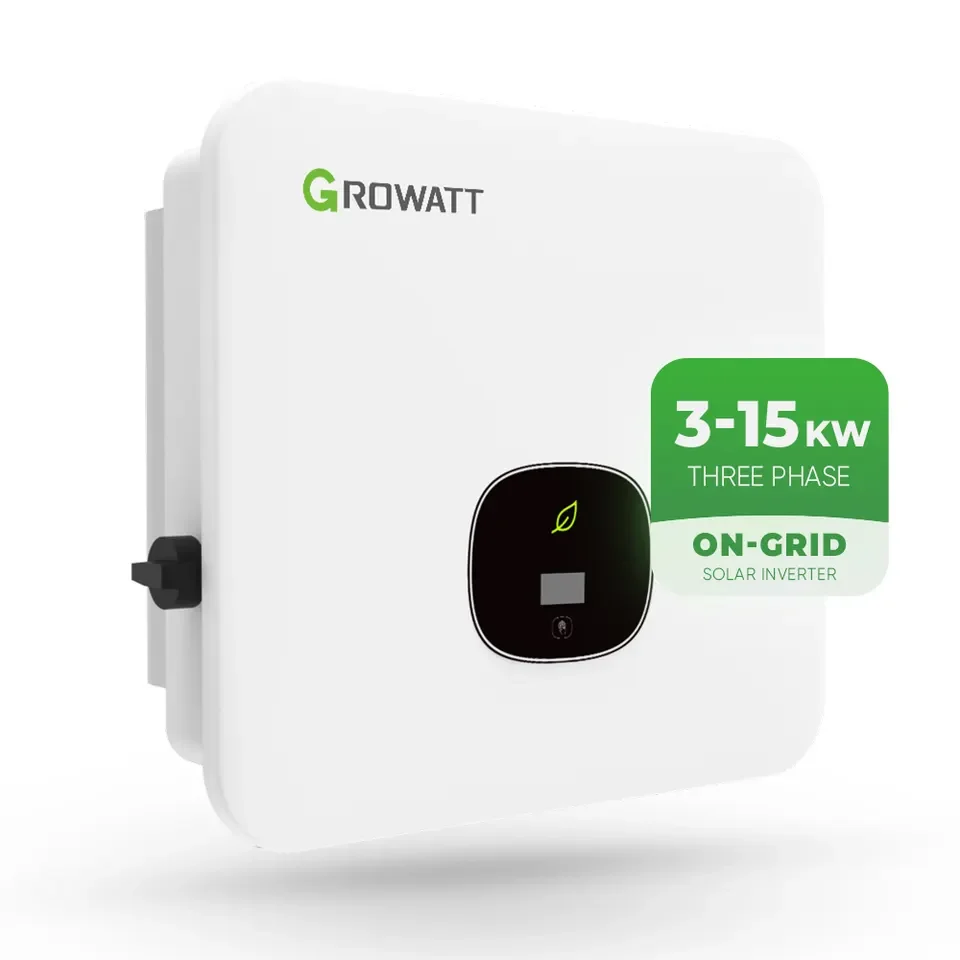 

Growatt MOD 3~15KTL3-X 5KW 10KW 11KW 12KW 13KW 15KW 2 MPPT Three Phase On Grid Solar Inverter EU Version