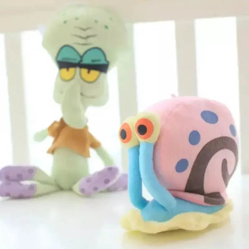 25cm SpongeBob SquarePants Pluszowa lalka Anime Kawaii Wypchana zabawka Wypchana poduszka Lalka Kreatywny zestaw pluszowych zabawek Lalka Prezent ślubny