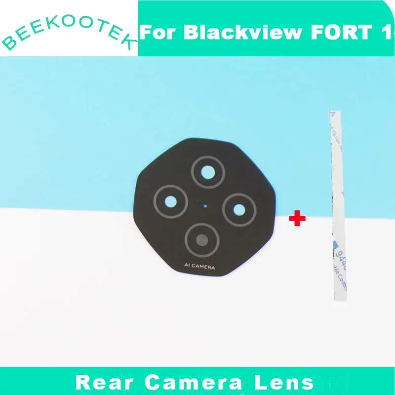 

New Original Blackview FORT 2 FORT 1 Rear Camera Lens Cell Phone Back Camera Lens Glass Cover For Blackview Fort 2 Smart Phone