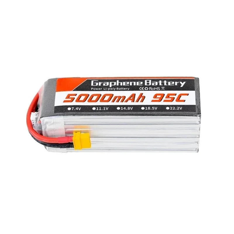 5000mAh 6S 22.2V 95C Grafen Li - 6S Lipo Battery 22.2V 5000Mah incelemesi ve fiyatı