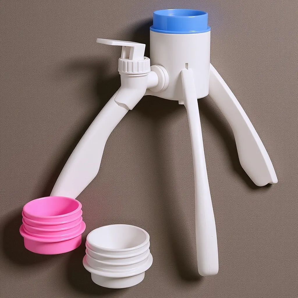 

Triangular Water Jug Stand Bottled Water Support Easy Install Desktop Drink Dispenser Base Stable Beverage Holder