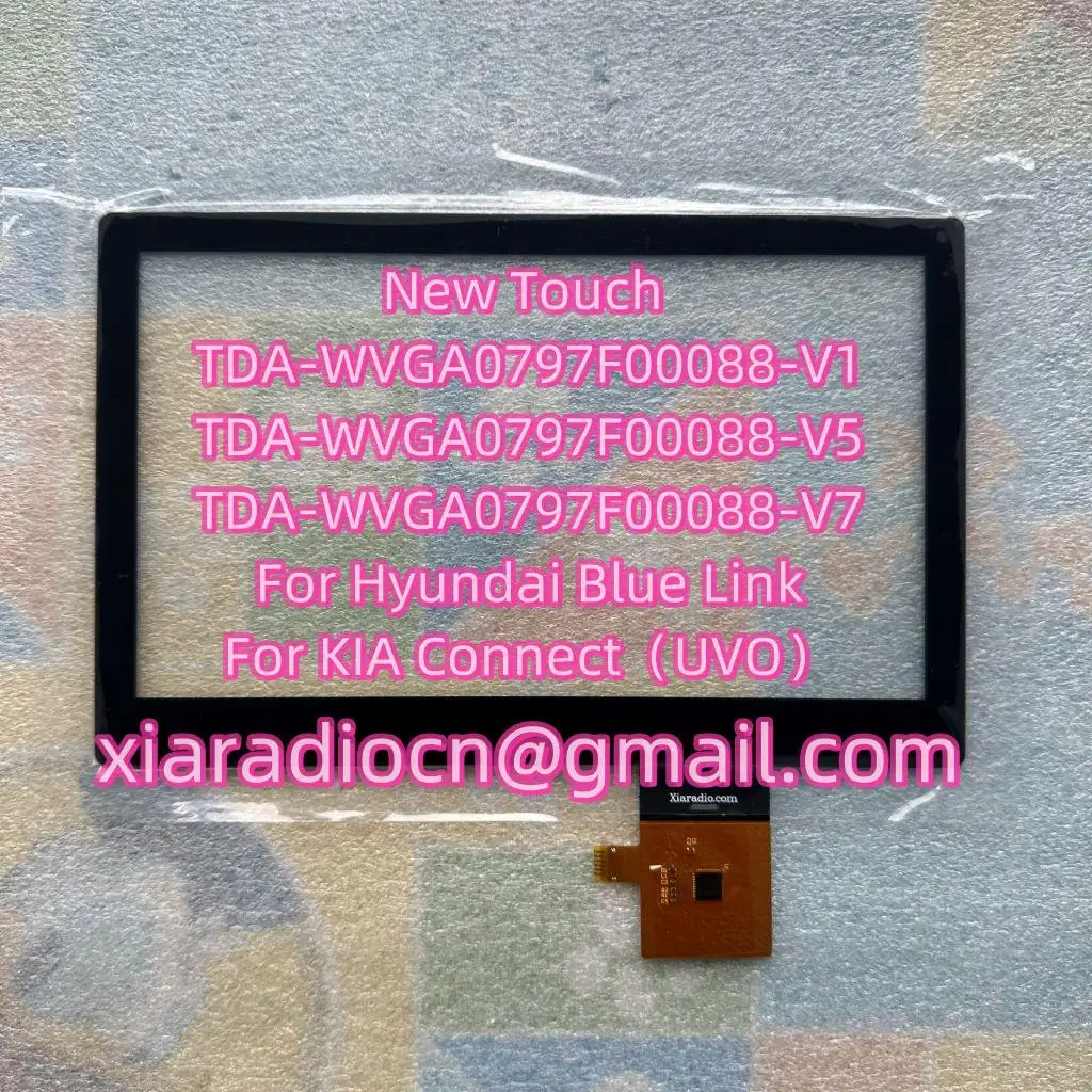 

Brand NEW 8' Replacement LCD With Touch TDA-WVGA0797F00088 V1 V5 V7 For Hyundai Blue Link Center Multimedia Navigation Radio