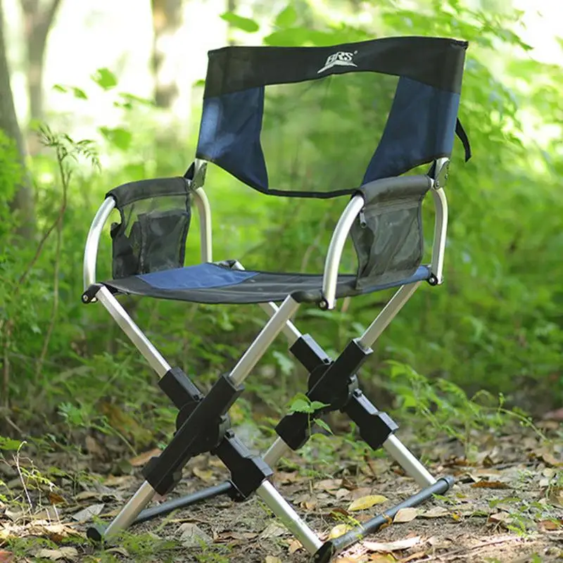 

Aluminum Alloy Folding Camping Chair For BRS BRS-D3A Satchel Director Chair Portable Outdoor Fishing Chair Beach Camp Stool