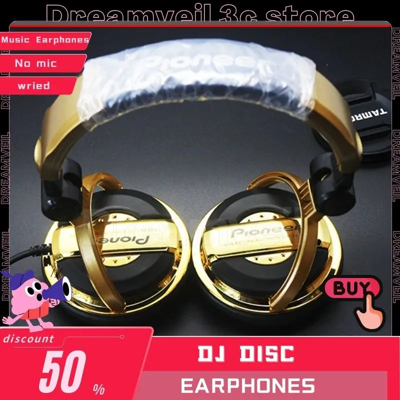 

Dj Disc Earphones Dj Music Earphones Dj Tuning Earphones Monitor Earphones Computer Mobile Phone Earphones No Microphone Custom