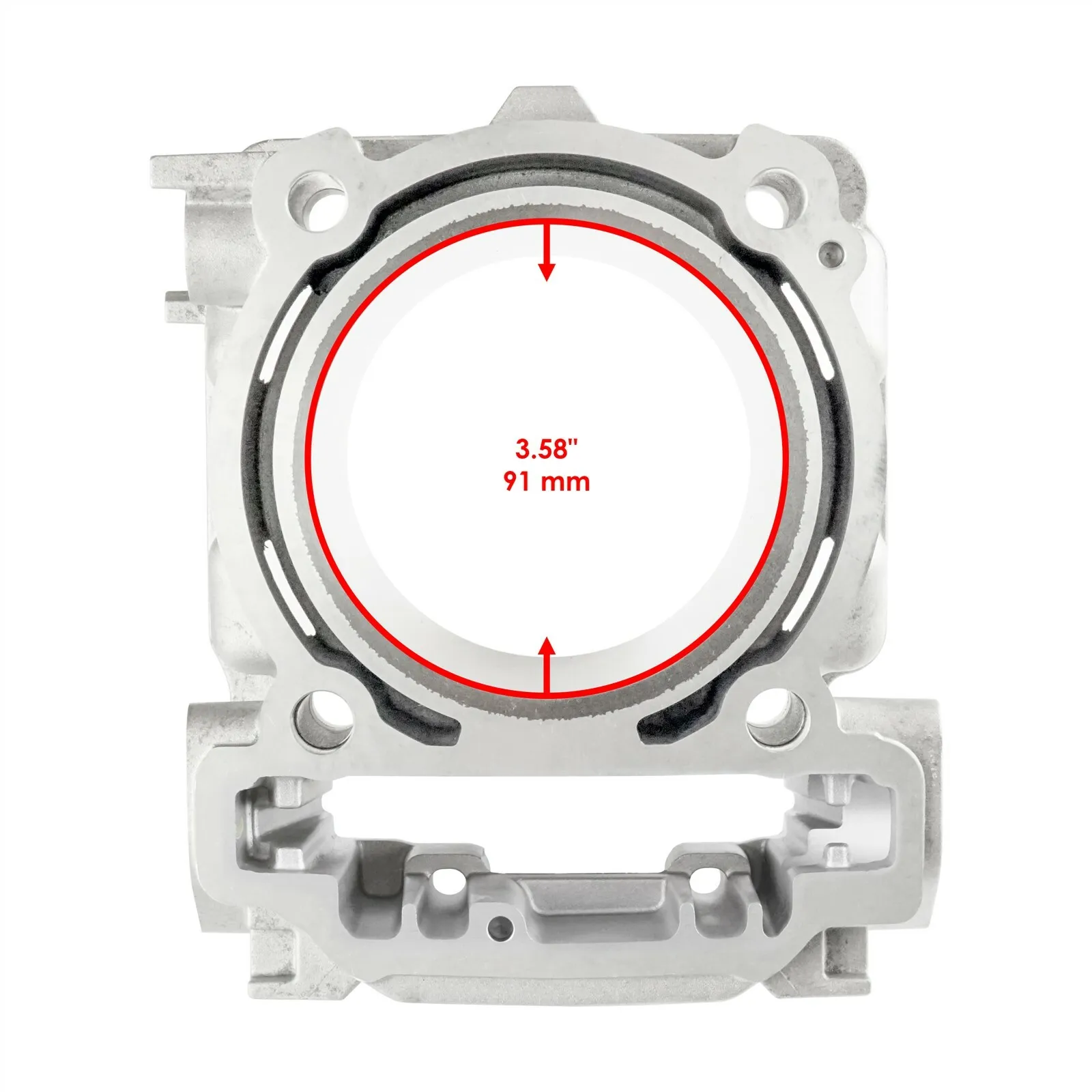 WHB 2 Cylinders Piston 2 Gasket kit For Can-Am BRP Commander Maverick Outlander 1000 420929650 420845109 420845107 420845106
