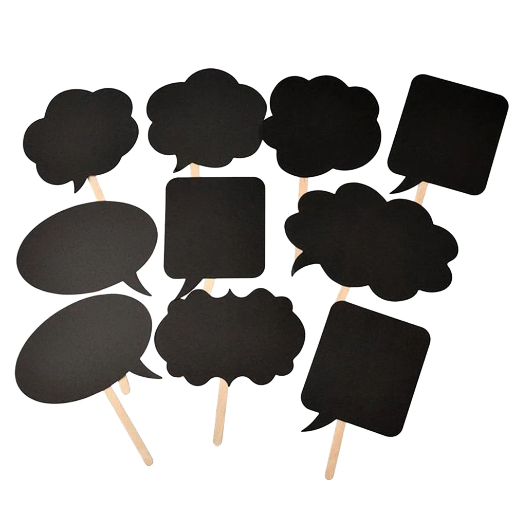 

Small Blackboard Props Wedding Party Photo Booth Decoration Graduation Birthday Event Props for Fun Family Friends