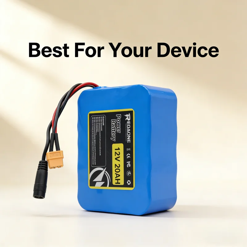 

New 12.8V 20Ah LiFePO4 Battery Built-in BMS 4S3P Rechargeable Battery for Marine Boat Solar System UPS Backup Power Supply