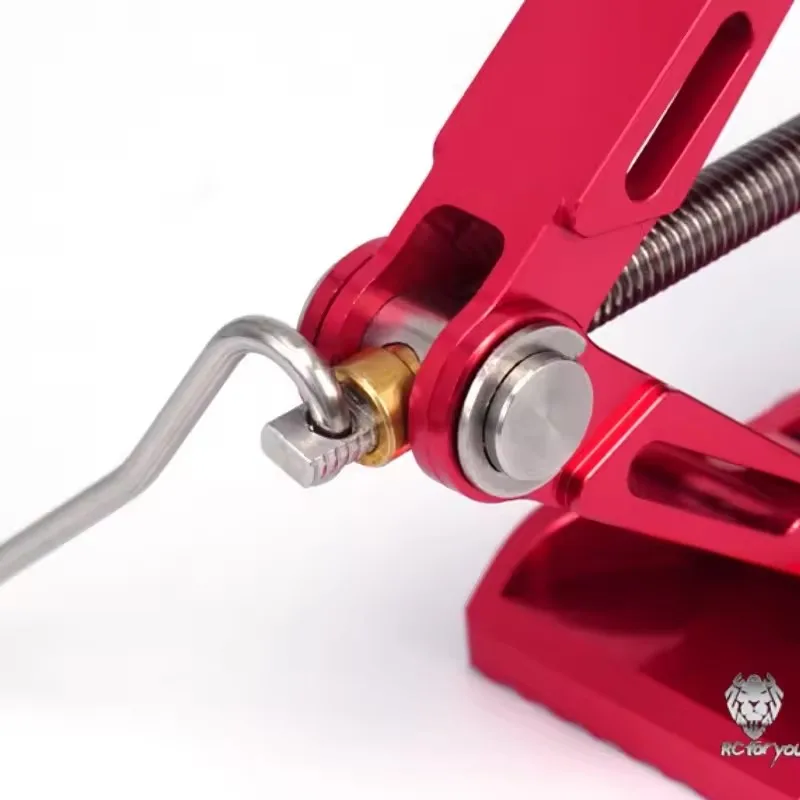 RC 1/14 لعبة شاحنة الزاحف مقص جاك LESU RA-D0009 ل Tamiya RC 1/14 شاحنة جرار سلسلة أجزاء الزاحف TRX4 الملحقات