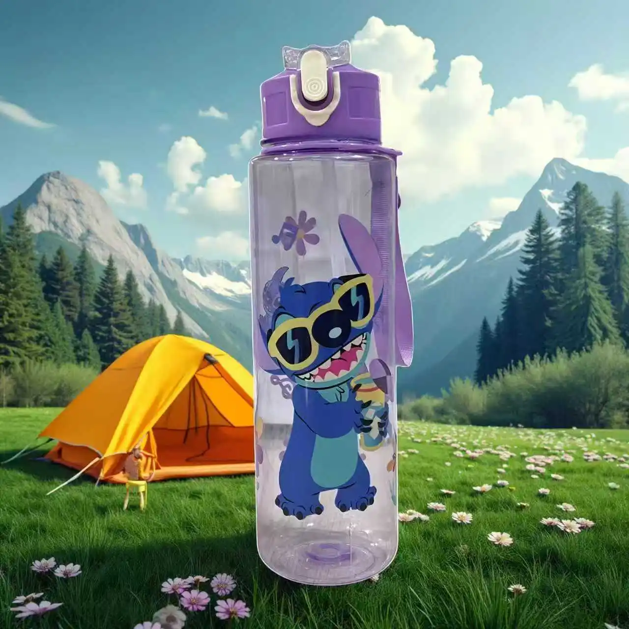 1 قطعة كوب قش لطيف كوب أفقي عالي المظهر كوب ماء عالمي #3