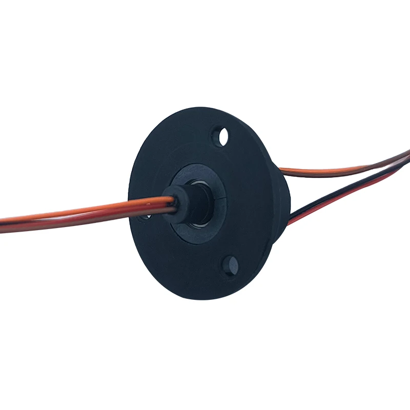 4-channel 2A outer diameter 12.4mm rotating circuit joint cap type circuit slip ring 4-channel low-power motor slip ring