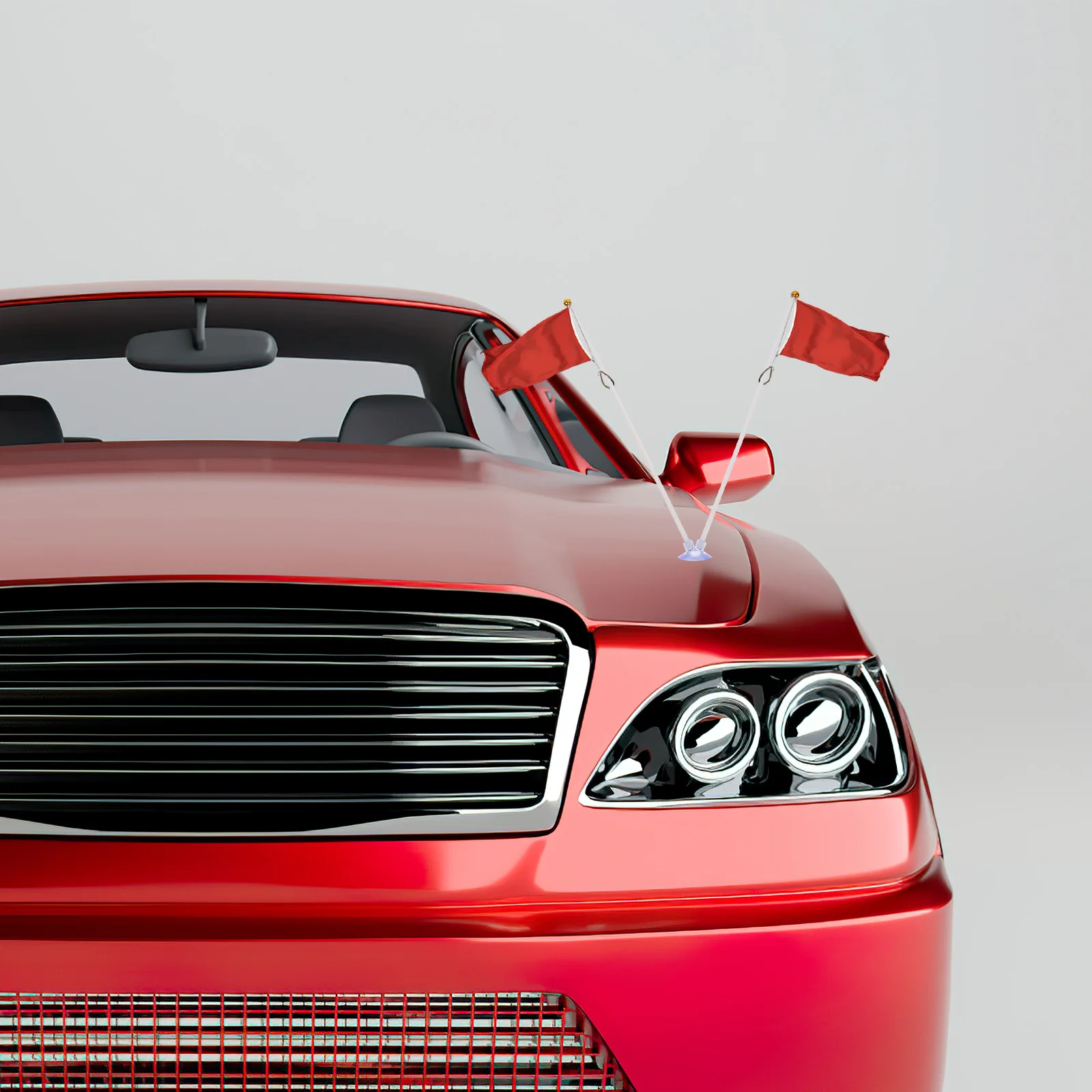 

20Pcs Suction Cup Flagpole Holder Durable Plastic Bracket Car Window Flag Mount Strong Wind Resistant Car Window Flag Mount