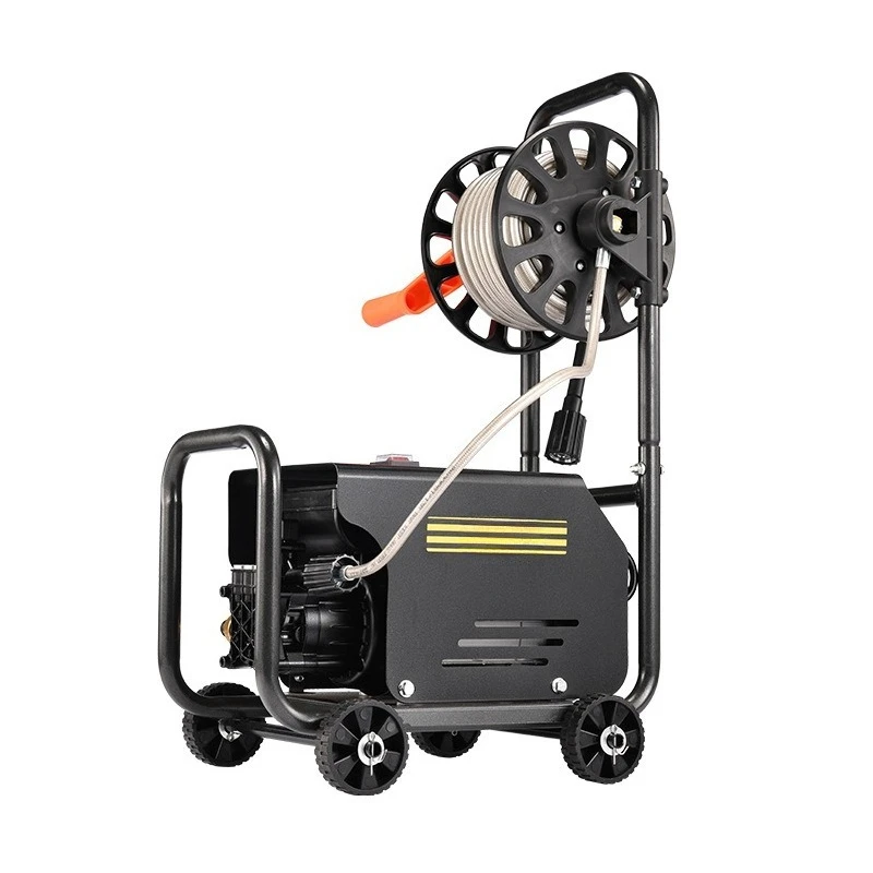 

High pressure cart type car washing machine, washing machine household 220v small portable car