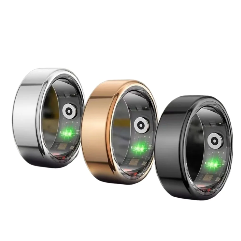 Precise Smart Ring Heart Rate Blood Oxygen Healthy Sleep Monitoring Exercise Step Counting Motion Tracking Waterproof Ring