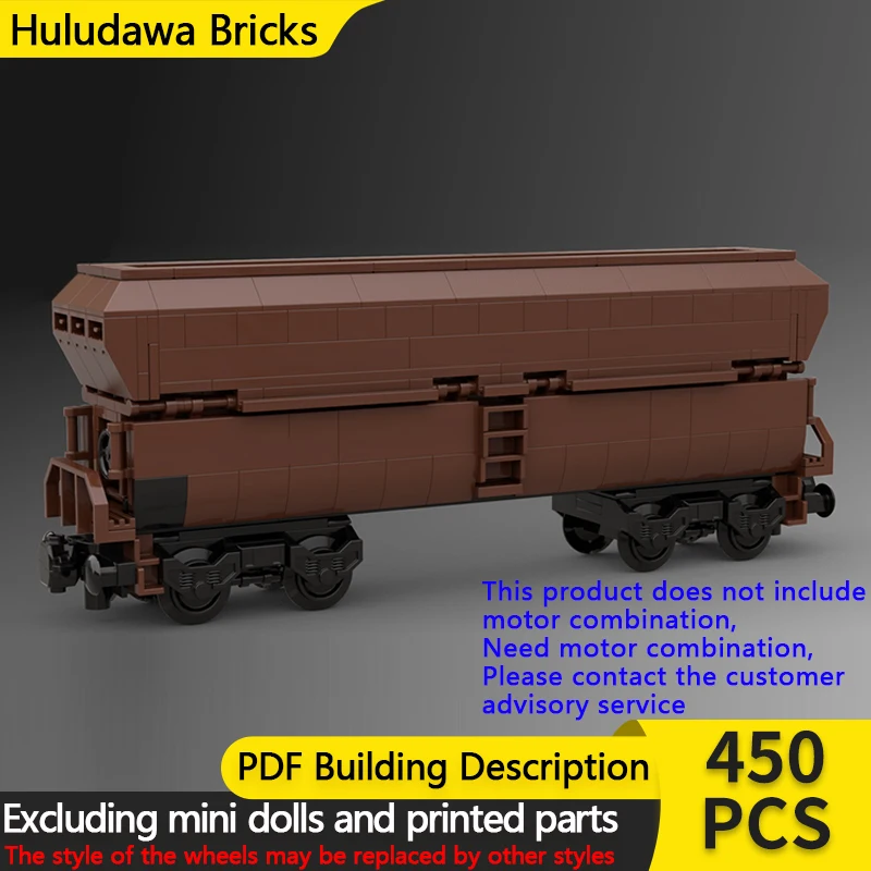 

Модель городской автомобиль MOC, строительные кирпичи, железная дорога, объемный грузовой вагон, модульная технология, детские праздничные подарки, сборные игрушки, костюм