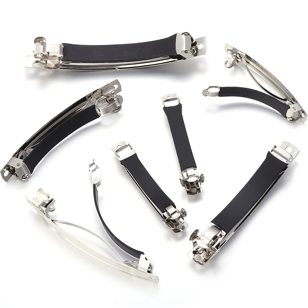 10 sztuk/partia 6/8/10cm styl Barrette puste sprężynowe spinki do włosów metalowe sprężynowe spinki do włosów pusta podstawa dostaw dla DIY spinka do włosów biżuteria