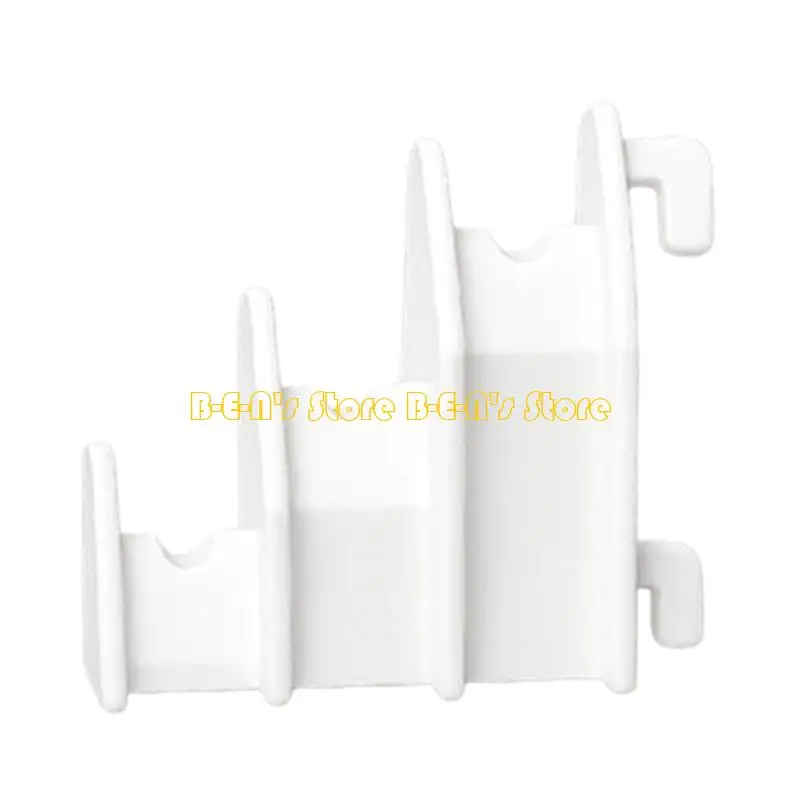 Y1AD Strong And Durability Plastic Tool Organizers Mounts Pliers Storage Rack For 5Mm Hole Panels With No Tool Required Setup