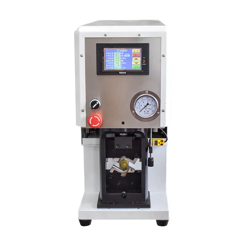 

40T servo hydraulic terminal four sides and six sides free die changing riveting machine new energy wiring harness copper nose