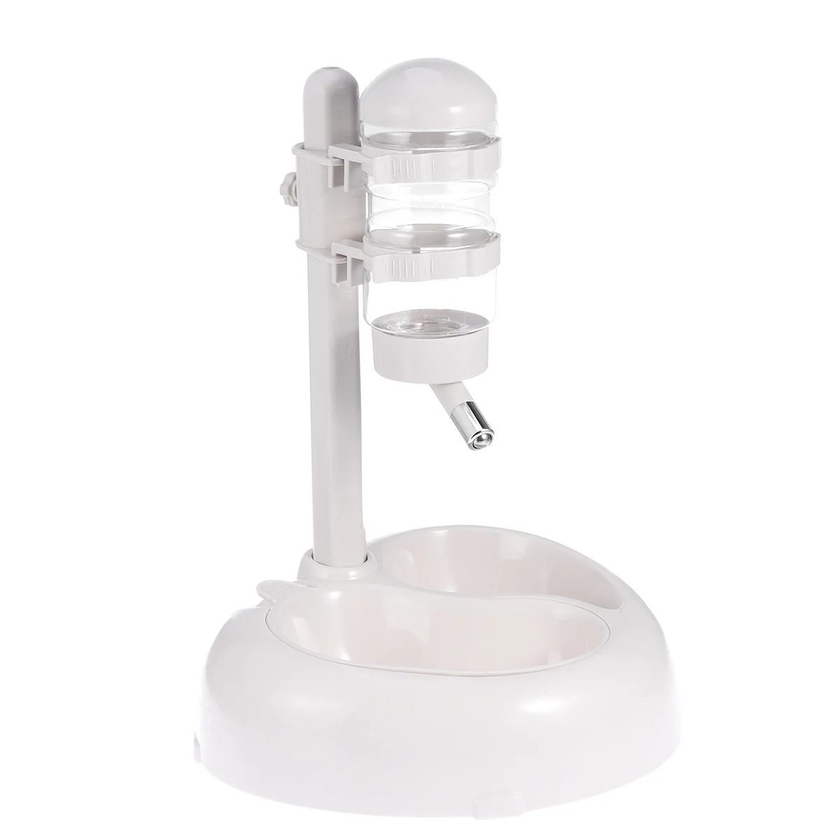 

Plastic Bottle Dog Cat Water Fountain Hanging Drinking Dispenser Adjustable Rotary Design Easy Clean Non Slip Pet Supplies