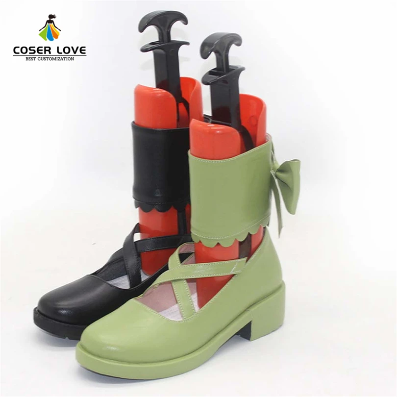 Magical Girl Witch Trial Touno Hanna Cosplay Shoes Boots for Halloween Carnival Convention Event Anime Footwear