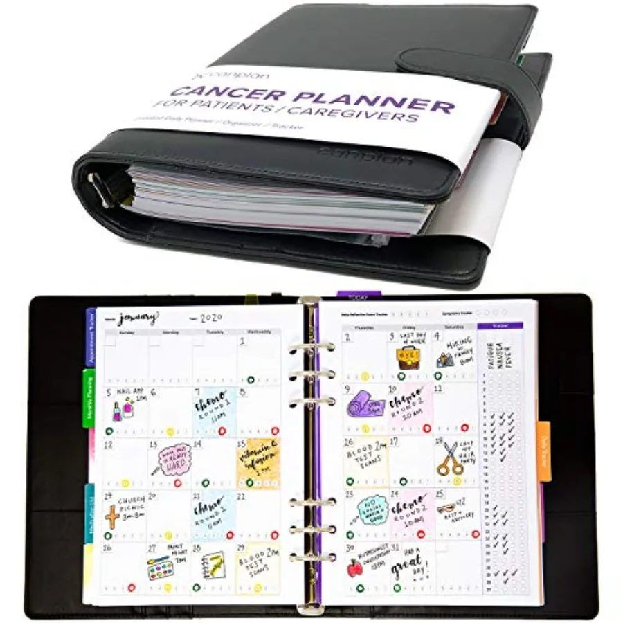 

Cancer Planner - A Planner Made for Cancer Patients and Caregivers Best Cancer Gifts for Women and Men Breast Cancer Gift Cance