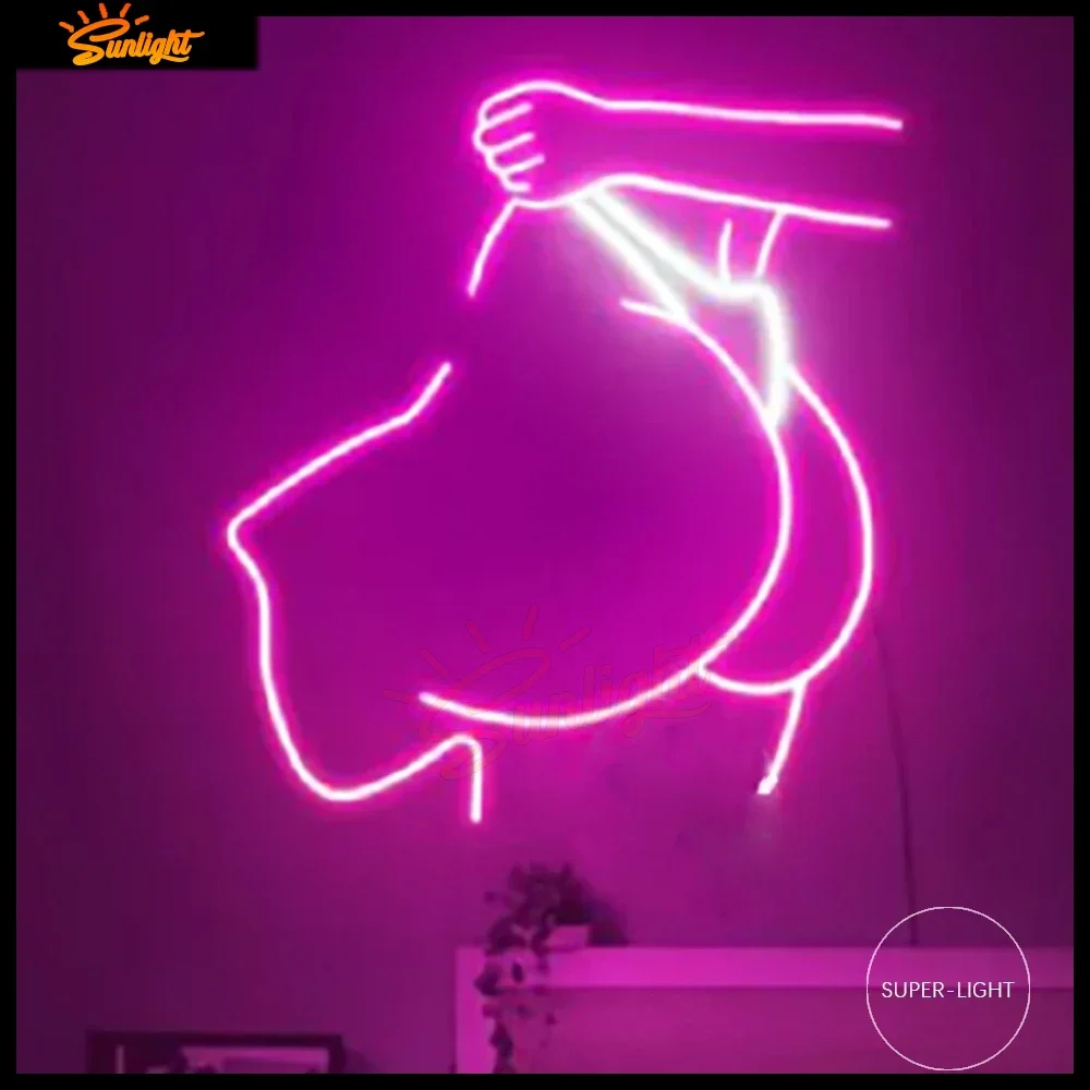 

Custom Sexy Body Led Flex Neon Light Decoration Wall Hanging For Home Bedroom Sexy Gifts for him