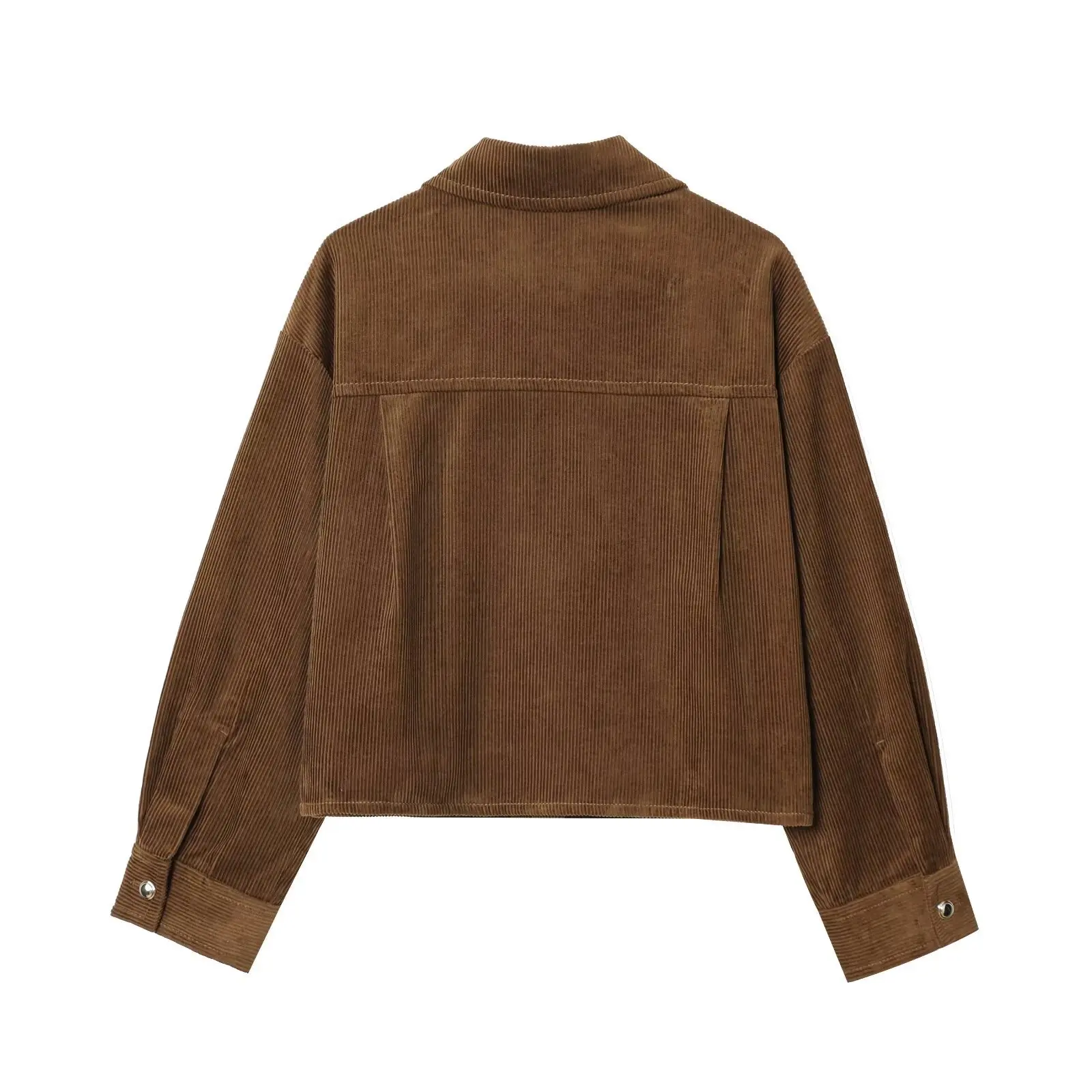 Sweet Fre fluwelen damesjas lang Sve turn-down kraag oversized bovenkleding rechte buis pe pure kleur herfstfaion