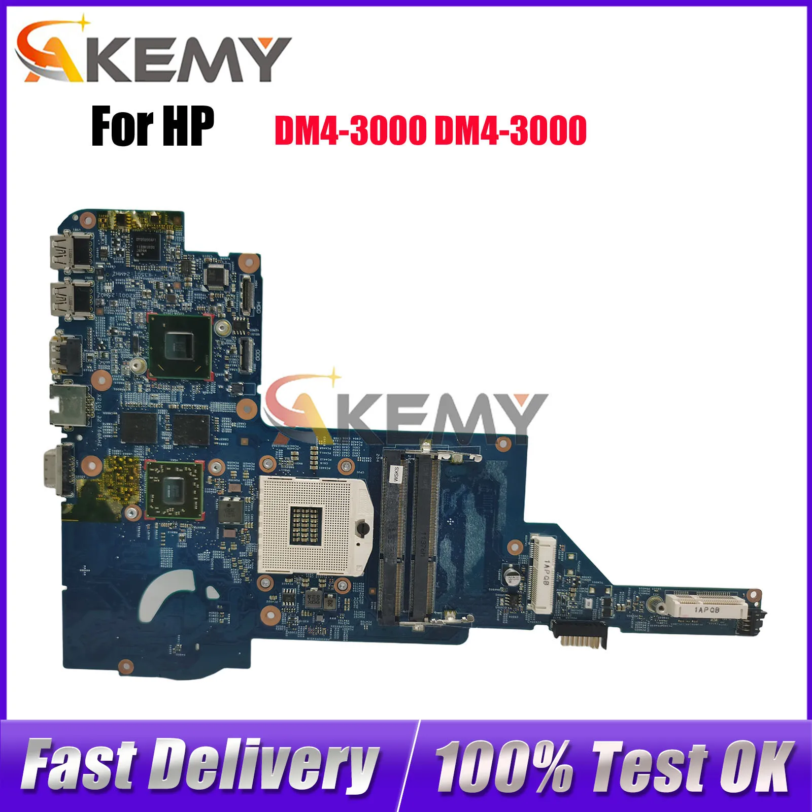 

For HP Pavilion DM4 DM4-3000 Laptop Motherboard 669084-001 669084-501 With HM67 DDR3 100% Fully Tested