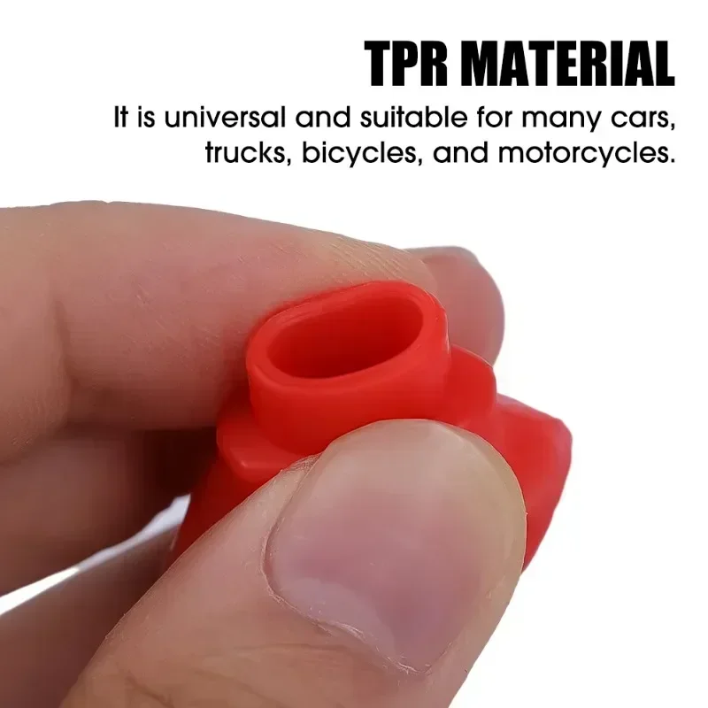 Middle Finger Styling CarTire Valve Cap Personality Decor Wheel Nozzle Dustproof Waterproof Tyre Valve Stem Caps Car Accessories view 6