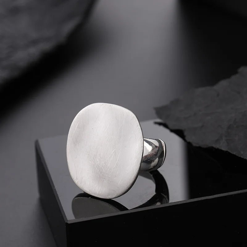 Vintage Accessories Round Geometric Rings Trending Products Jewelry For Women Goth Drop shipping Korean Fashion image 4