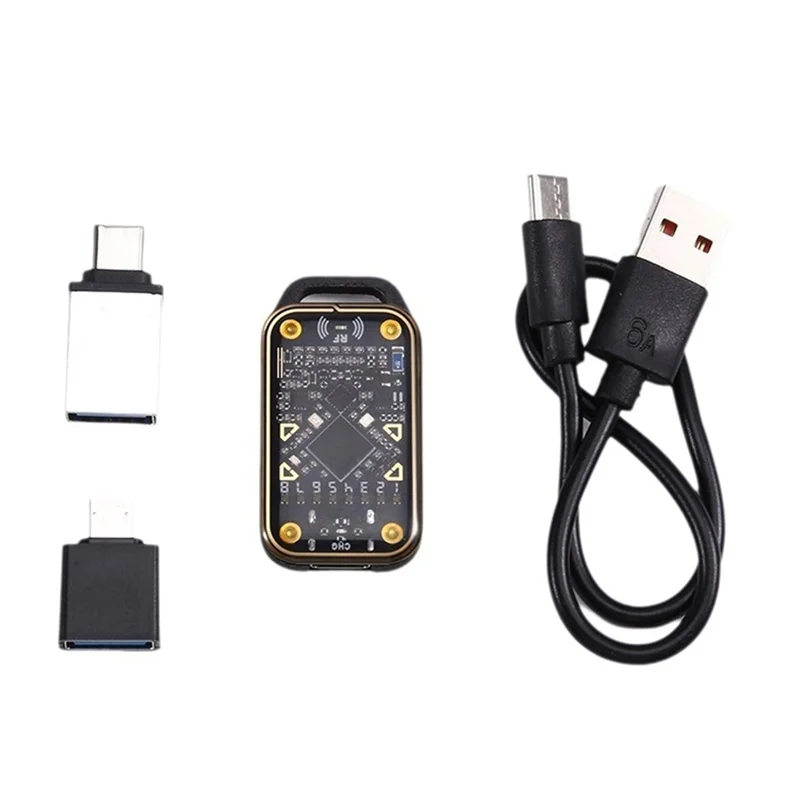 

【GLAD】Chameleon Ultra RFID Smart Chip Reader+ NFC Duplicator Smart Card Emulator 125Khz 13.56Mhz 3X CUID Keychain Decoder