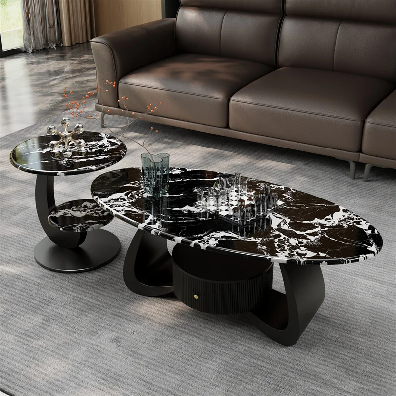 Modern Luxury Coffee Table Nordic Minimalist Unique Vintage Coffee Table Bedroom Designer Mesas De Centro Para Sala Furniture