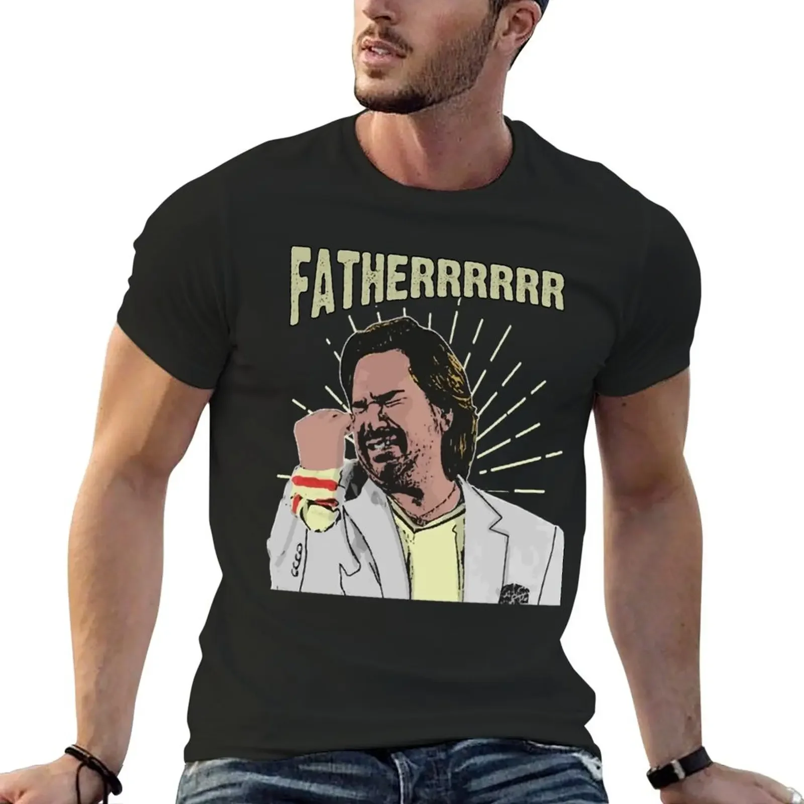 Douglas Reynholm Father The It Crowd T-Shirt tops man t shirt Short sleeve tee fitted t shirts for men