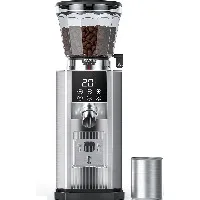 

Home Use Burr Coffee Grinder 45 Precise Settings Adjustable Height Funnel Stand LED Touch Panel Anti Static Design Micro